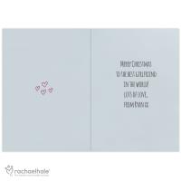 Personalised Rachael Hale Terrier Christmas Card Extra Image 1 Preview